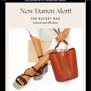 Rebecca Minkoff Tan Bucket Bag